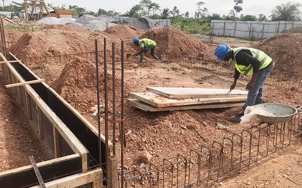 CONSTRUCTION OF OFORIKROM DISTRICT HOSPITAL, FOR HOSPITAL INFRASTRUCTURE GROUP(HIG) AT APPIADU/KOKOBEN - ASHANTI REGION